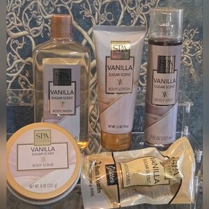 Spa Luxury Vanilla Bath 5pcs Bundle